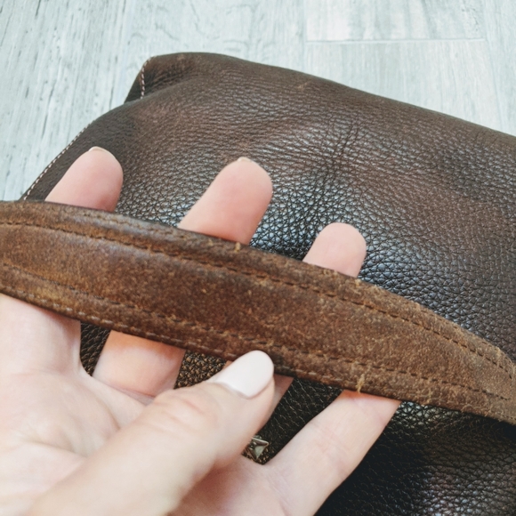 Coach Chelsea Brown Leather Hobo Purse - Picture 7 of 15